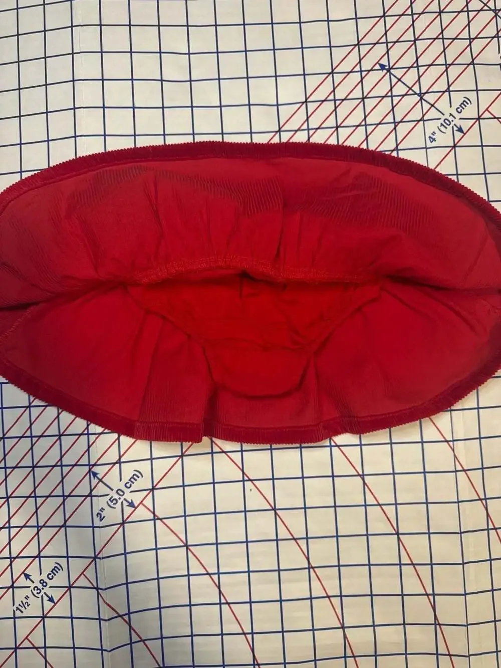 Ralph Lauren Red Corduroy Skirt with Built-in Bloomers Size 18M